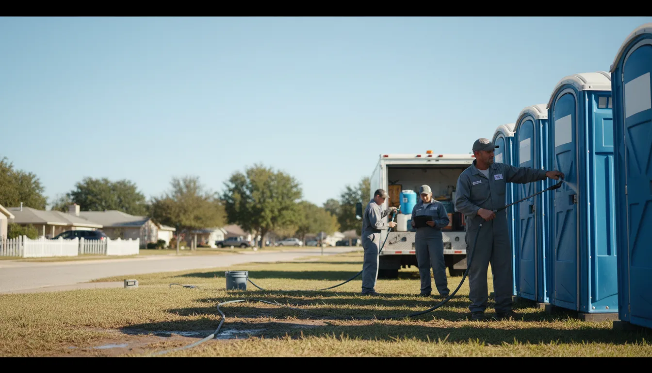 Long-Term Portable Toilet Rental in Leary, GA near me